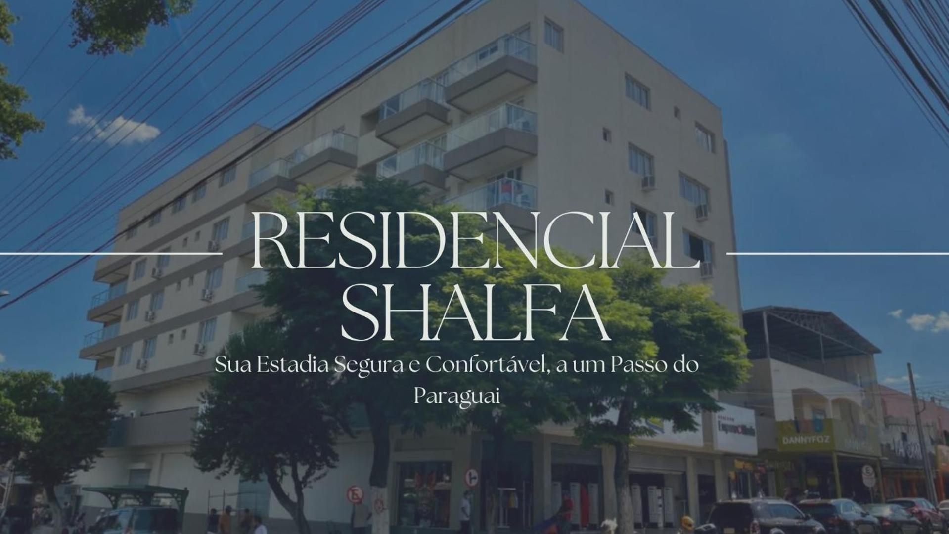 Апартаменты Edificio Shalfa Фос-ду-Игуасу Экстерьер фото